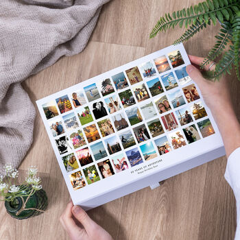 50th Celebration Photo Collage Memory Box, 3 of 4