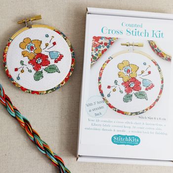 Cross Stitch Gift Set. Wall Hanging Kit, 8 of 10