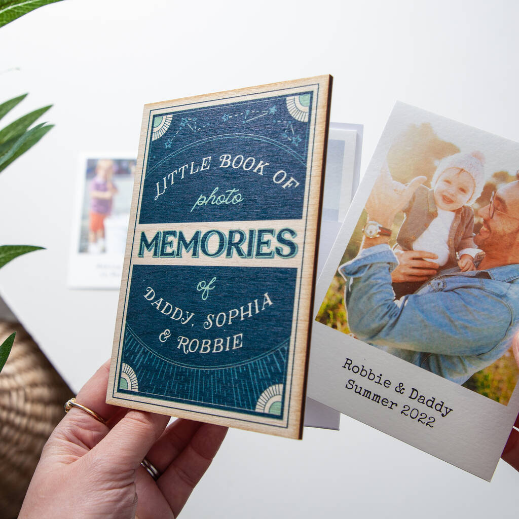 Memories With Dad Photo Booklet By No Ordinary Gift