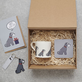 Personalised Schnauzer Dog Father's Day Hamper, 2 of 12
