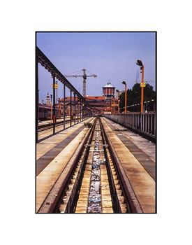 Deserted Train Station I, Venice Photographic Art Print, 3 of 12