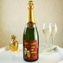 Golden Wedding Anniversary Champagne Gift, thumbnail 5 of 7
