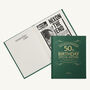 Personalised 50th Birthday Milestone Newspaper Book, thumbnail 1 of 11