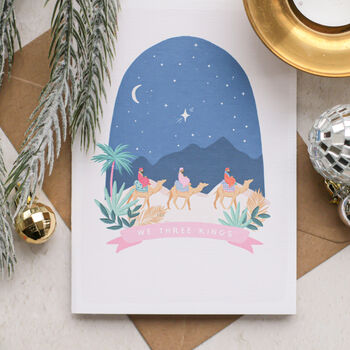 Set Of Three Nativity Scene Cards, 6 of 8