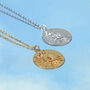 Sun Face Pendant Necklace, thumbnail 3 of 7