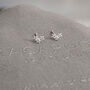 Tiny Crystal Star Climber Earrings, thumbnail 1 of 6