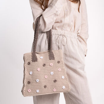 Emma Tote Bag Crochet Kit, 2 of 10