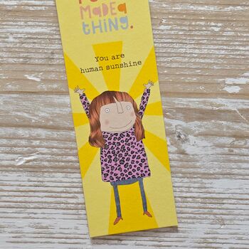 'You Are Human Sunshine' Bookmark, 2 of 2