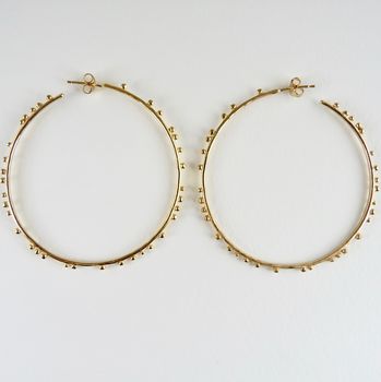 Large Granulation Gypsy Hoops, 4 of 6