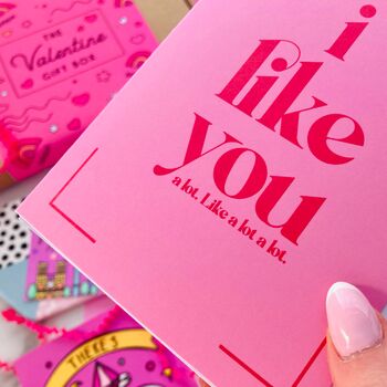 I Like You Valentine's Day Card, 3 of 5
