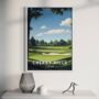 Cherry Hills Golf Club Golf Course Poster – Golf Wall Art Print | Gift For Golfers, Dad, Husband, Golf Gift For Him, Father's Day Gifts, thumbnail 1 of 2