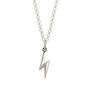 Personalised Lightning Bolt Charm Necklace, thumbnail 11 of 11