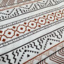 Aztec Pattern Cushion Cover With Geometric Brown Lines, thumbnail 2 of 7