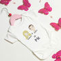 Personalised Mummy And Daddy Baby Grow, thumbnail 3 of 5