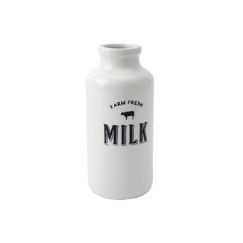 Loft 'Farm Fresh' Ceramic Milk Bottle In Gift Box, 2 of 5