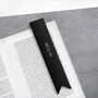 Handmade Personalised Special Date Thick Leather Bookmark, thumbnail 1 of 6