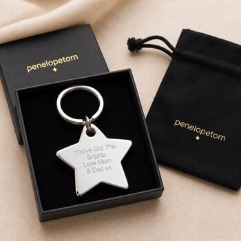 Exam Good Luck Star Keyring, 3 of 5