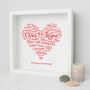 Personalised 20th Anniversary Gift For Wife Or Husband, thumbnail 7 of 10