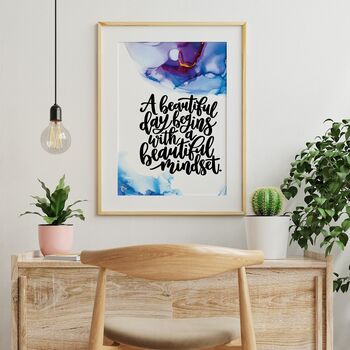 Inspirational Mindset Quote Print, 6 of 8