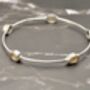 Citrine Sterling Silver Bangle Bracelet, thumbnail 6 of 6
