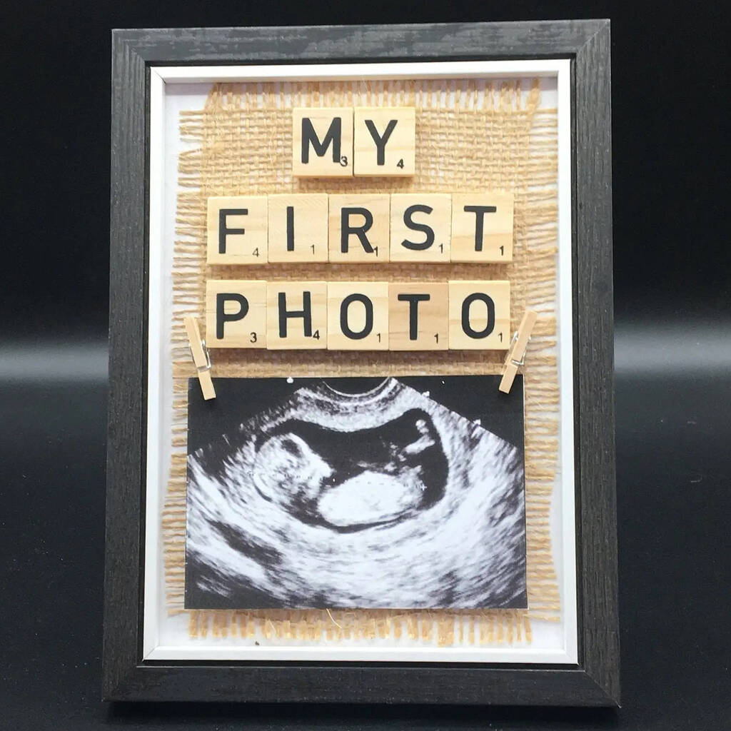 Baby Scan Picture Frame By all things Brighton beautiful