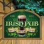 Irish Pub Personalised Home Pub Sign Man Cave Sign, thumbnail 3 of 8