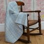Cashmere Baby Blanket In Blue, thumbnail 2 of 7