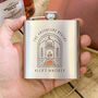 Personalised Lantern Hip Flask For Camping Adventure, thumbnail 2 of 3