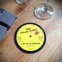 Rolling Stones Vinyl Coasters | Individual | Rock Music, thumbnail 2 of 9