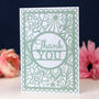 Thank You Printed Card A6, thumbnail 2 of 2