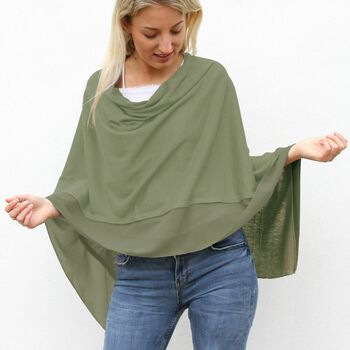 Personalised Wool Mix Poncho, 7 of 12