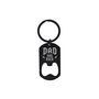 'Dad You Rock' Black Bottle Opener Keyring | Key Accessory | Father's Day Gift, thumbnail 2 of 2