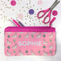Personalised Tropical Sloths Fabric Pencil Case, thumbnail 1 of 11