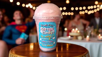 Personalised Cotton Candy Tub – 2nd Wedding Anniversary, 4 of 9
