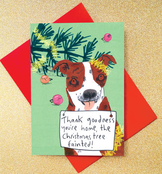 Sorry Dog Christmas Cards Pack Of Eight Cards, 2 of 9