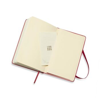 Small Moleskine Classic Notebook Scarlet Red | Emboss Your Initials, 5 of 8