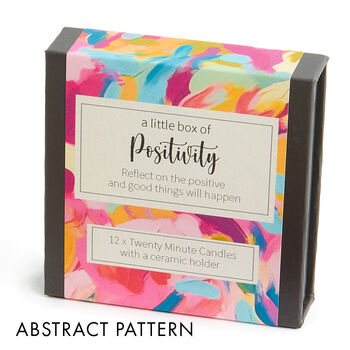 A Little Box Of Positivity Mini Candle Gift Set, 3 of 12