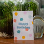 Retro Happy Birthday Card, thumbnail 7 of 7