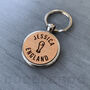 Personalised England World Cup Football Keyring, thumbnail 2 of 7