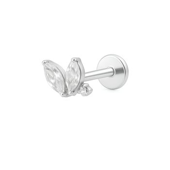 Arc Crystal Helix Earring, 2 of 5