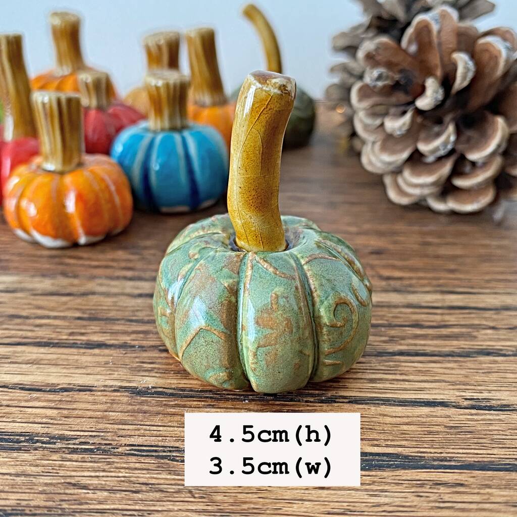 Handmade Ceramic Pumpkins By Bobby Loves Rosie