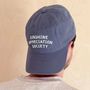 ‘Sunshine Appreciation Society’ Cotton Baseball Cap, thumbnail 1 of 12