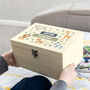 Personalised Jungle Animals Keepsake Box Gift For Children, thumbnail 6 of 6