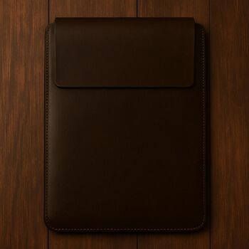 Personalised Genuine Leather iPad Air And Pro 13' Sleeve, 2 of 10