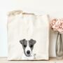 Personalised Jack Russell Tote, thumbnail 2 of 4