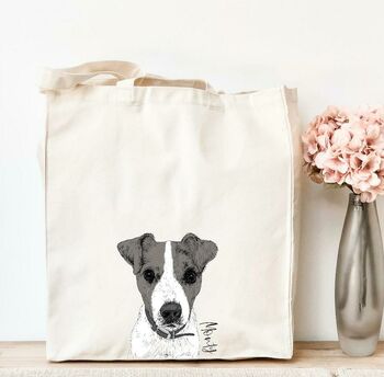 Personalised Jack Russell Tote, 2 of 4