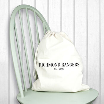 Personalised Cotton Boot Bag, 8 of 12