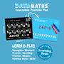 Bath Maths Educational Bath Toys And Number Games Learning Flashcards With Bath Crayons, thumbnail 3 of 7