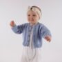 Baby Cardigan Knitting Kit, thumbnail 4 of 12