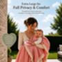 Personalised Baby Blanket Embroidered With Name Soft Customised Blanket For Newborn Baby Girl Cot And Pram Blanket Baby Girl Present 120x100cm, thumbnail 3 of 13